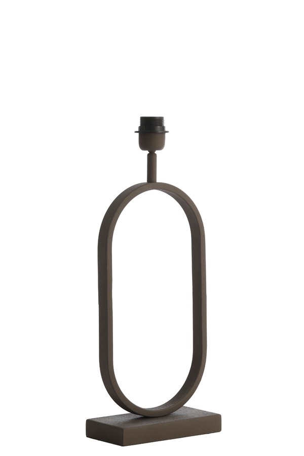 Light & Living - Lampvoet JAMIRI - 20x10x45cm - Bruin