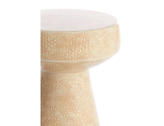 Light & Living - Bijzettafel DAKWA - Ø38x42cm - Bruin