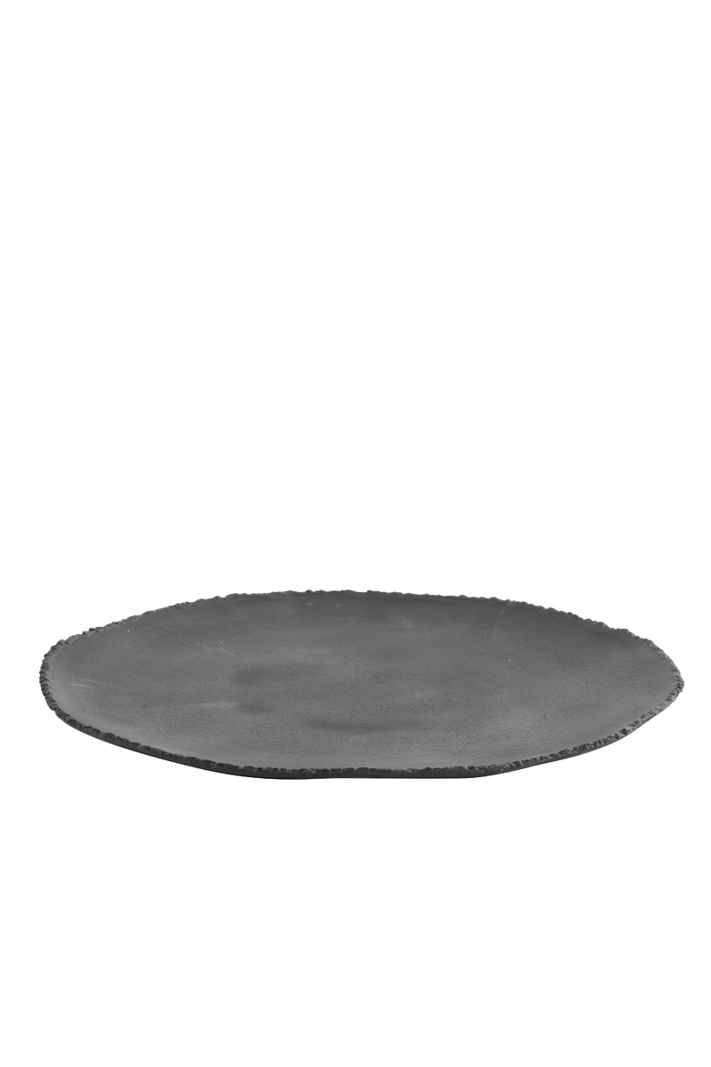 Light & Living - Schaal XIBOR - 52x51x2.5cm - Zwart