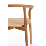 Light & Living - Eetkamerstoel PALCA - 59x53x74cm - Bruin - Set van 2