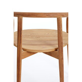 Light & Living - Eetkamerstoel PALCA - 59x53x74cm - Bruin - Set van 2