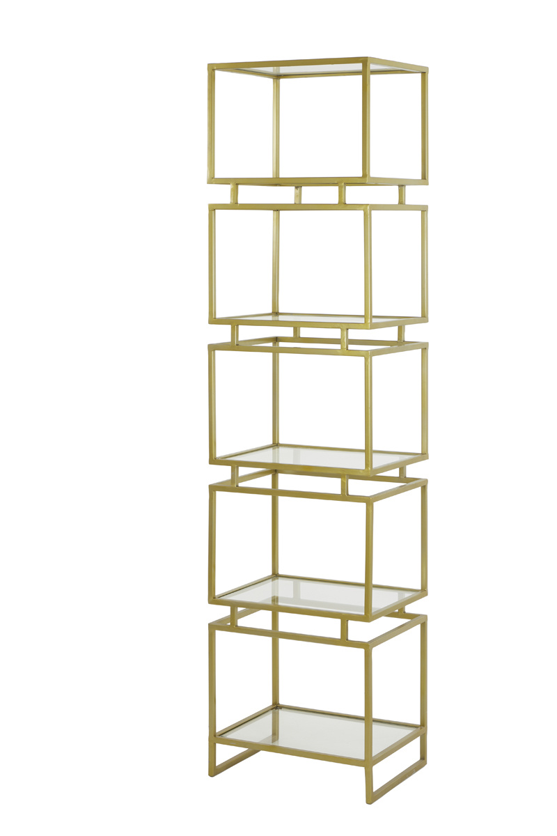 Light & Living - Kast LUCAMBO - 45x35x180cm - Brons