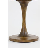 Light & Living - Bijzettafel JOEKON - Ø40x47cm - Bruin