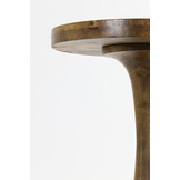 Light & Living - Bijzettafel JOEKON - Ø40x47cm - Bruin