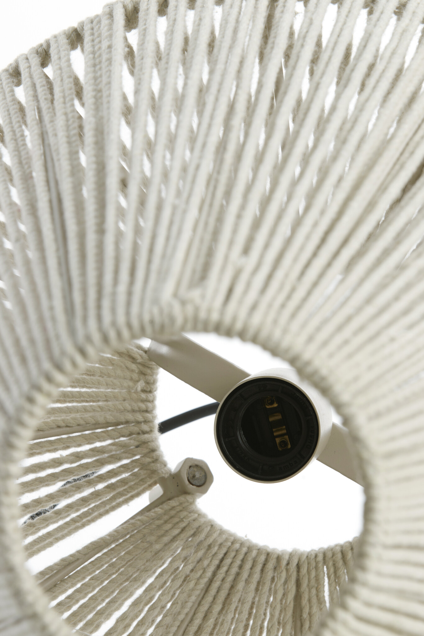 Light & Living - Tafellamp FELIDA - Ø35x40cm - Wit