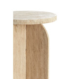 Light & Living - Bijzettafel OTINIA - Ø41x56cm - Bruin