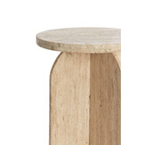 Light & Living - Bijzettafel OTINIA - Ø41x56cm - Bruin