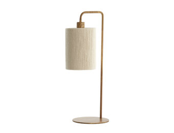 Light & Living - Tafellamp DONIO - 26x20x59.5cm - Bruin