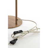 Light & Living - Tafellamp DONIO - 26x20x59.5cm - Bruin