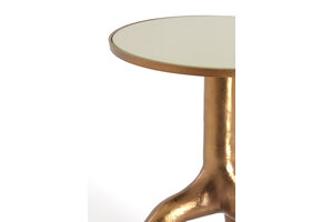 Light & Living - Bijzettafel MELLO - Ø40.5x53cm - Bruin