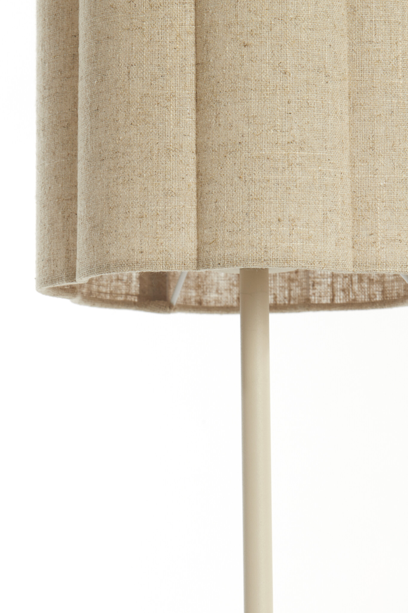 Light & Living - Tafellamp FRINGE - Ø20x70cm - Bruin