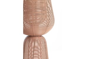 Light & Living - Tafellamp ABOSO - Ø18x42cm - Oranje