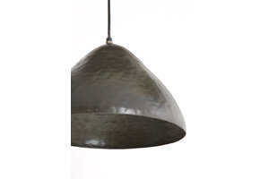 Light & Living - Hanglamp ELIMO - Ø40x25cm - Bruin