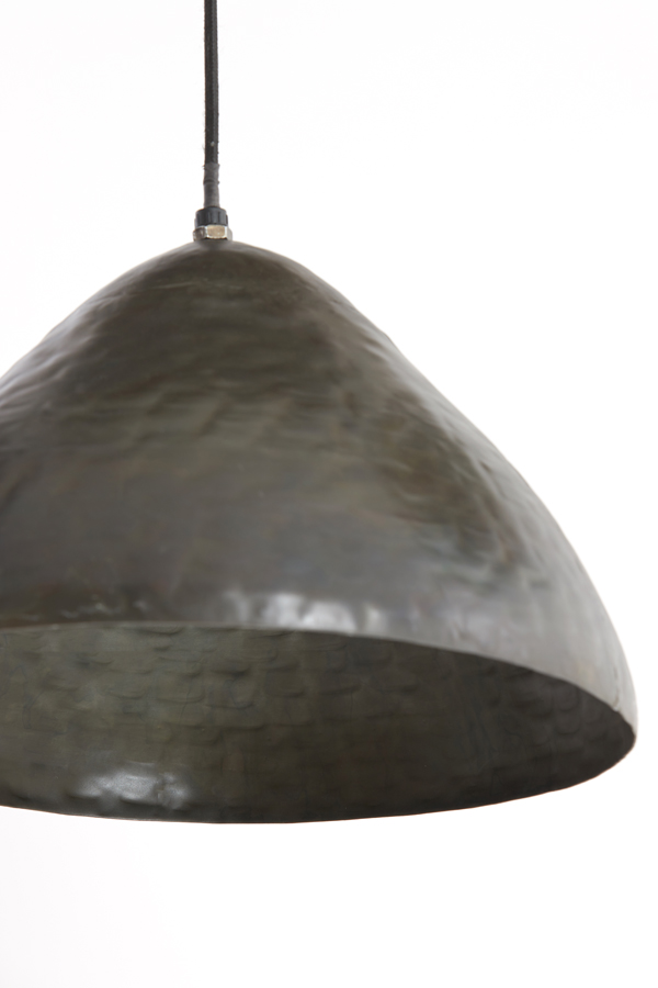 Light & Living - Hanglamp ELIMO - Ø40x25cm - Bruin