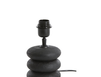 Light & Living - Lampvoet BUDONGO - Ø12x12cm - Zwart