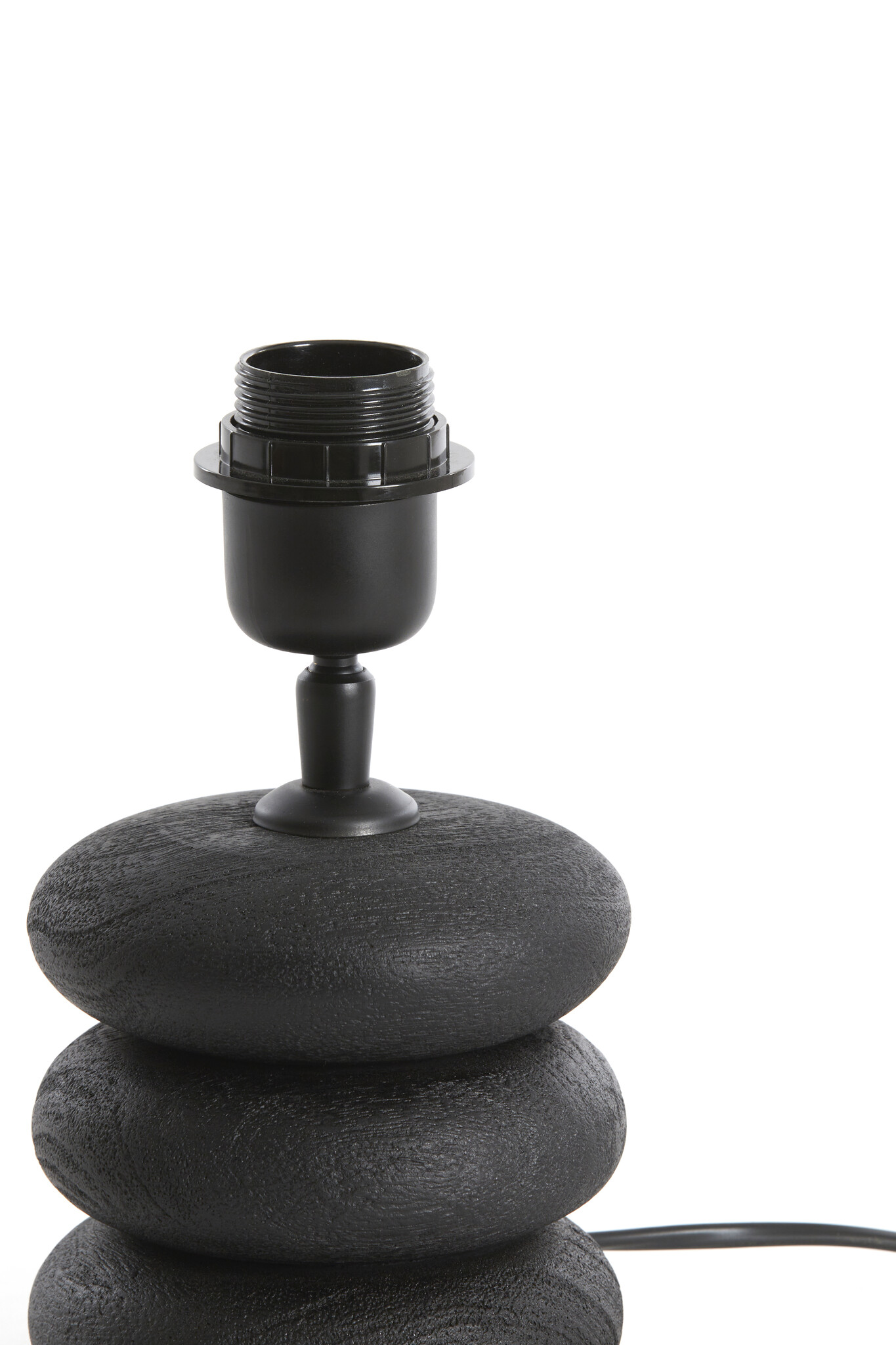 Light & Living - Lampvoet BUDONGO - Ø12x12cm - Zwart