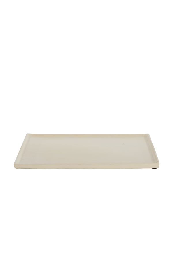 Light & Living - Schaal MAES - Ø39.5x1.5cm - Wit