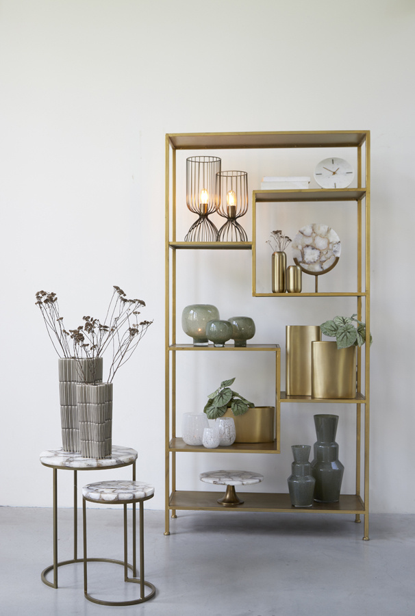 Light & Living - Schaal LAYO - Ø33x13cm - Wit