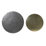 Light & Living - Salontafel RENGO - Ø76x41cm - Zwart - Set van 2