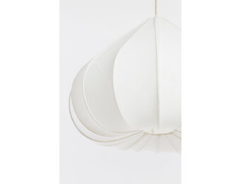 Light & Living - Hanglamp ZUBEDA - Ø58.5x40cm - Wit
