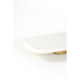 Light & Living - Schaal LABADE - 36x16.5x5cm - Wit