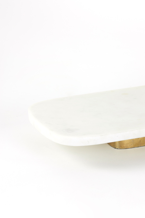Light & Living - Schaal LABADE - 36x16.5x5cm - Wit