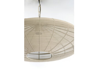 Light & Living - Hanglamp BAHOTO - Ø51x20cm - Wit