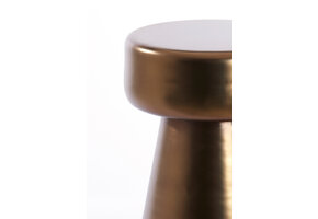 Light & Living - Bijzettafel DAKWA - Ø29x47cm - Bruin