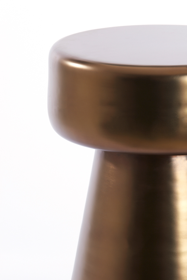 Light & Living - Bijzettafel DAKWA - Ø29x47cm - Bruin