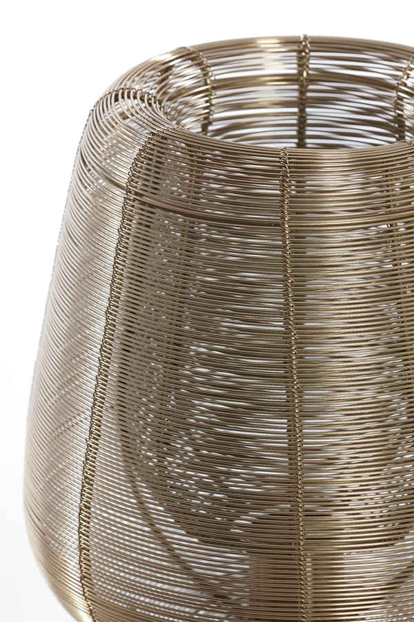 Light & Living - Tafellamp ABOSO - Ø24x54cm - Goud