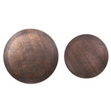 Light & Living - Bijzettafel TALCA - Ø50x52cm - Brons - Set van 2