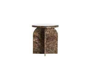 Light & Living - Bijzettafel OTINIA - Ø41x48cm - Bruin