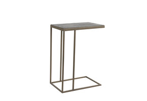 Light & Living - Bijzettafel CHISA - 45x30x62cm - Bruin