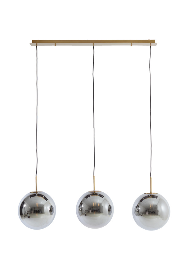 Light & Living - Hanglamp MEDINA - 120x30x30cm - Grijs