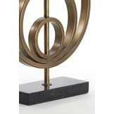 Light & Living - Lampvoet CASSEL - 30x9x41cm - Brons