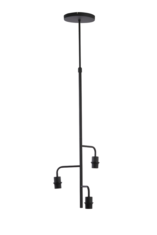 Light & Living - Hanglamp EDISA - Ø48x25cm - Zwart