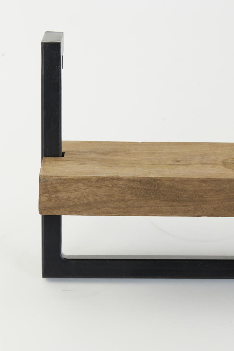 Light & Living - Wandplank MADDISON - 120x18x24cm - Bruin