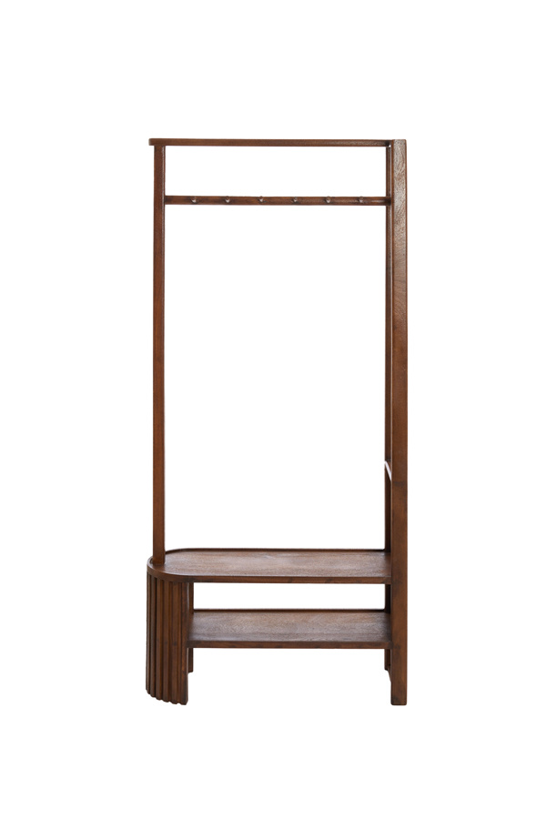 Light & Living - Kapstok GAIOS - 85x30x180cm - Bruin