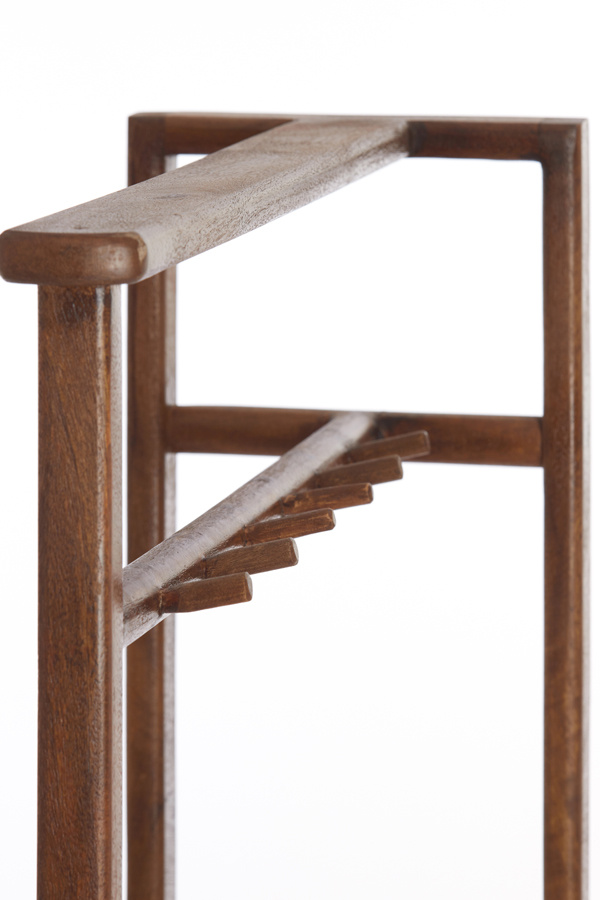 Light & Living - Kapstok GAIOS - 85x30x180cm - Bruin