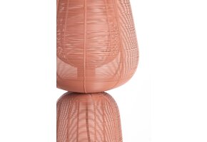 Light & Living - Tafellamp ABOSO - Ø24x54cm - Rood