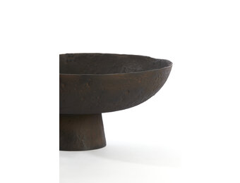 Light & Living - Schaal OTA - Ø38.5x17.5cm - Bruin