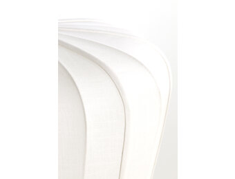 Light & Living - Hanglamp ZUBEDO - Ø60x45cm - Wit