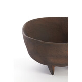 Light & Living - Schaal ROSANA - 21x20.5x10cm - Bruin