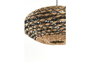 Light & Living - Hanglamp TRIPOLI - Ø50x23.5cm - Zwart