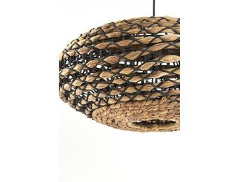 Light & Living - Hanglamp TRIPOLI - Ø50x23.5cm - Zwart