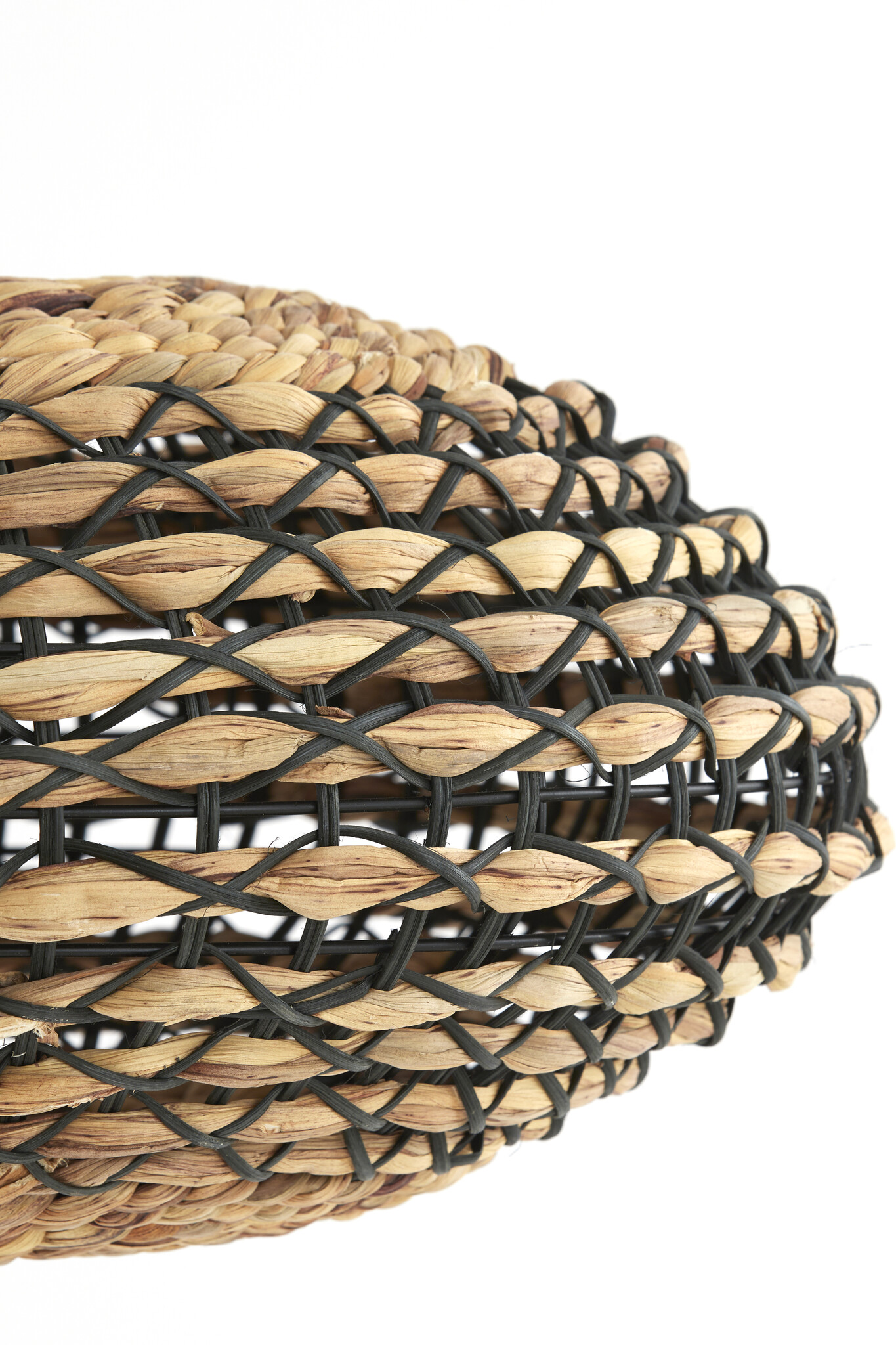 Light & Living - Hanglamp TRIPOLI - Ø50x23.5cm - Zwart