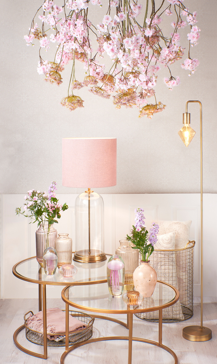 Light & Living - Salontafel DUARTE - Ø75x44cm - Goud - Set van 2