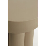 Light & Living - Bijzettafel MIKOLA - Ø46x50cm - Grijs