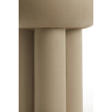 Light & Living - Bijzettafel MIKOLA - Ø46x50cm - Grijs