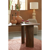 Light & Living - Eettafel AYMARA - 220x100x76cm - Bruin